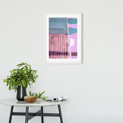 Wandbild - Pinky Allegro  - Größe: 40 x 50 cm