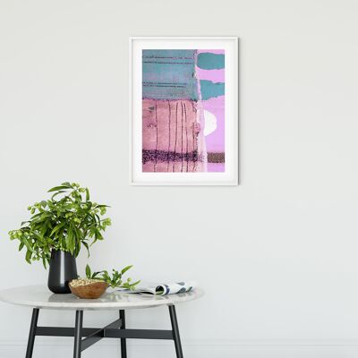 Wandbild - Pinky Allegro  - Größe: 50 x 70 cm