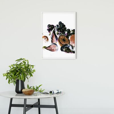 Wandbild - Fruits d'automne  - Größe: 40 x 50 cm