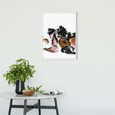 Wandbild - Fruits d'automne  - Größe: 50 x 70 cm