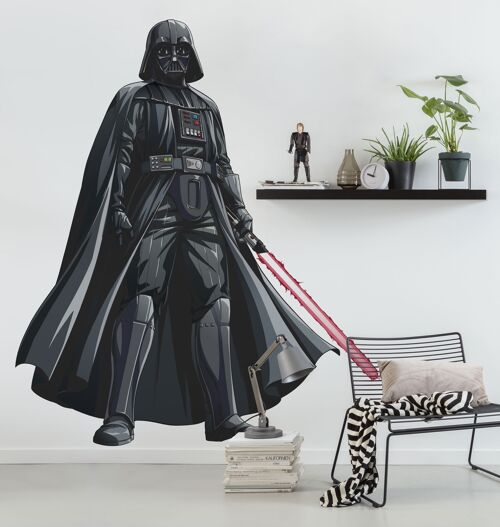 Selbstklebende Vlies Fototapete - Star Wars XXL Darth Vader - Größe 127 x 200 cm