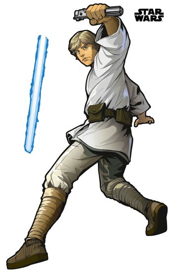 Papier peint photo intissé autocollant - Star Wars XXL Luke Skywalker - format 127 x 200 cm 2