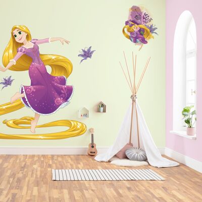Selbstklebende Vlies Fototapete - Rapunzel XXL - Größe 127 x 200 cm