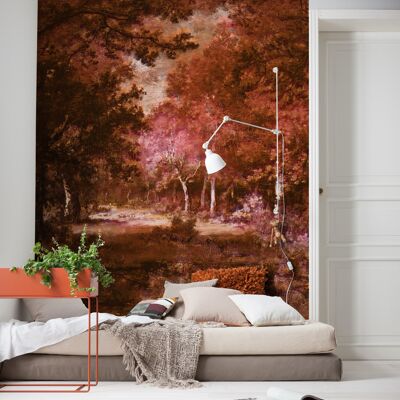 Papel pintado fotográfico no tejido - Autumna Rosso - tamaño 200 x 280 cm