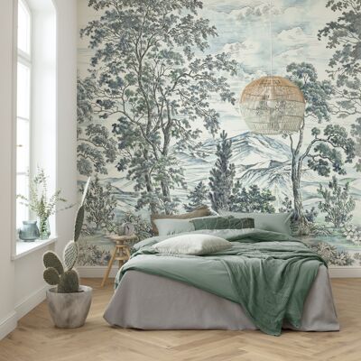 Non-woven photo wallpaper - Highland Trees - size 250 x 280 cm