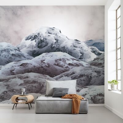 Vlies Fototapete - Shadow Mountain - Größe 300 x 280 cm