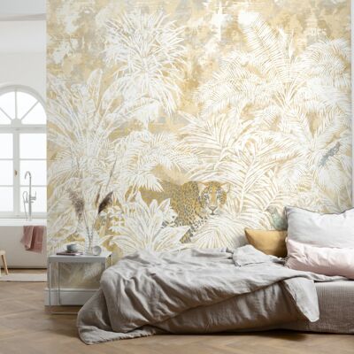 Non-woven photo wallpaper - Jungle Maze - size 300 x 280 cm