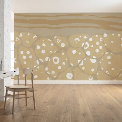 Non-woven photo wallpaper - subsoil - size 400 x 280 cm
