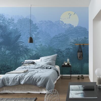 Non-woven photo wallpaper - Deep in the Jungle - size 400 x 280 cm