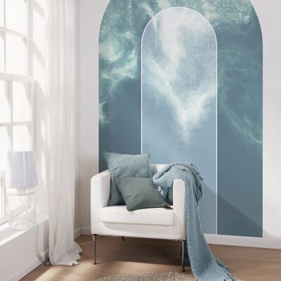 Self-adhesive non-woven photo wallpaper - Tide - size 127 x 200 cm
