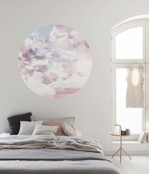 Selbstklebende Vlies Fototapete - Candy Sky - Größe 125 x 125 cm