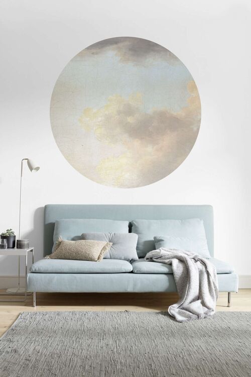 Selbstklebende Vlies Fototapete - Relic Clouds - Größe 125 x 125 cm