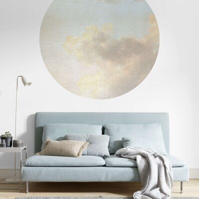 Self-adhesive non-woven photo wallpaper - Relic Clouds - size 125 x 125 cm