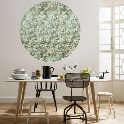 Self-adhesive non-woven photo wallpaper - Greenery - size 125 x 125 cm