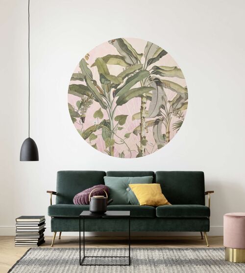 Selbstklebende Vlies Fototapete - Botany - Größe 125 x 125 cm