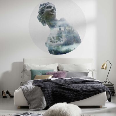 Selbstklebende Vlies Fototapete - Gaia - Größe 125 x 125 cm