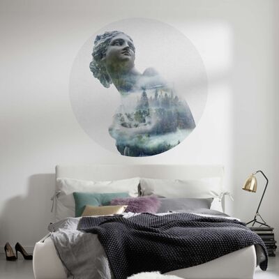 Selbstklebende Vlies Fototapete - Gaia - Größe 125 x 125 cm