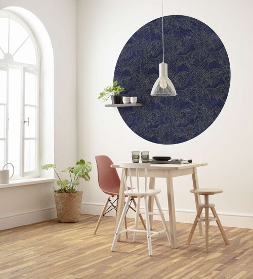 Selbstklebende Vlies Fototapete - Royal Blue - Größe 125 x 125 cm