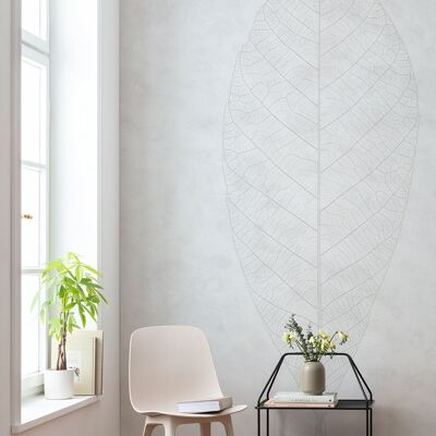 Non-woven photo wallpaper - Decent Leaf - size 200 x 280 cm