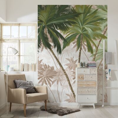 Papel pintado fotográfico no tejido - Palmera - tamaño 200 x 280 cm