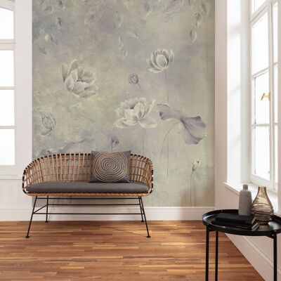 Non-woven photo wallpaper - Water Lily - size 200 x 280 cm