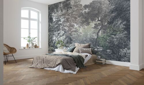 Vlies Fototapete - Fairytale Forest - Größe 400 x 280 cm