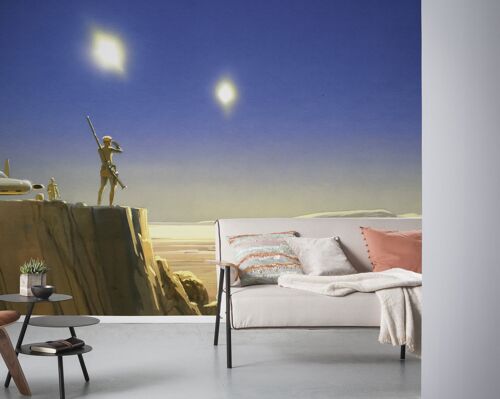 Vlies Fototapete - Star Wars Classic RMQ Mos Eisley Edge - Größe 500 x 250 cm