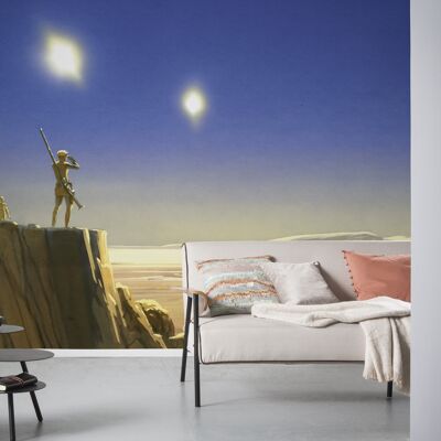 Papel pintado fotográfico no tejido - Star Wars Classic RMQ Mos Eisley Edge - Tamaño 500 x 250 cm