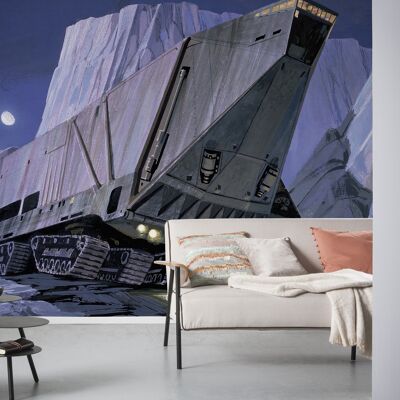 Papel pintado fotográfico no tejido - Star Wars Classic RMQ Sandcrawler - Tamaño 500 x 250 cm