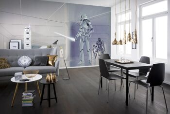 Papier peint photo intissé - Couloir Star Wars Classic RMQ Stormtrooper - Taille 500 x 250 cm 1