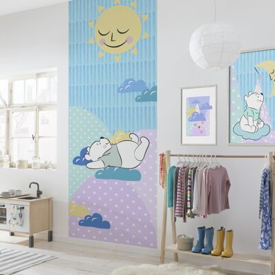 Non-woven photo wallpaper - Winnie the Pooh Take a Nap - size 100 x 280 cm