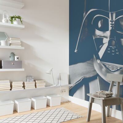 Papel pintado fotográfico no tejido - Iconos clásicos de Star Wars Vader - Tamaño 150 x 280 cm