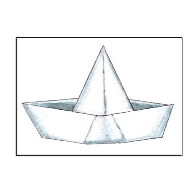 A6 paper boat card - joyin