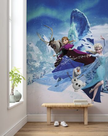 Papier peint photo intissé - Frozen Elsa's Magic - format 200 x 280 cm 1