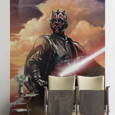 Vlies Fototapete - Star Wars Classic Darth Maul - Größe 200 x 280 cm