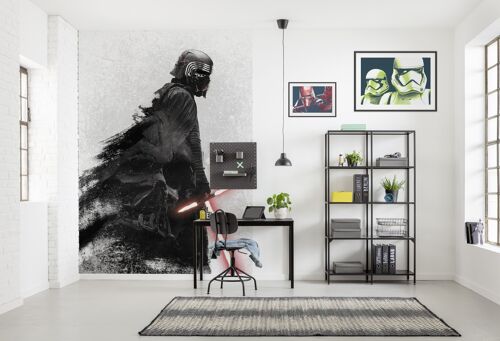 Vlies Fototapete - Star Wars Kylo Vader Shadow - Größe 200 x 280 cm