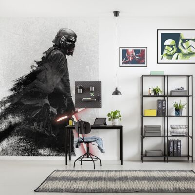 Carta da parati fotografica in tessuto non tessuto - Star Wars Kylo Vader Shadow - dimensioni 200 x 280 cm