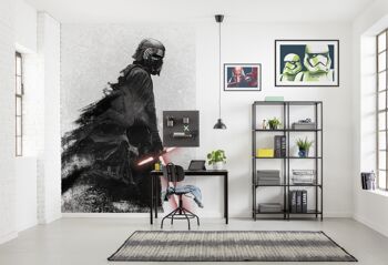 Papier peint photo intissé - Star Wars Kylo Vader Shadow - format 200 x 280 cm 1