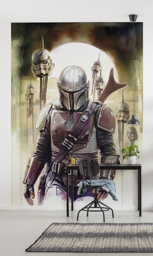 Vlies Fototapete - Star Wars The Mandalorian Big Impaler - Größe 200 x 280 cm