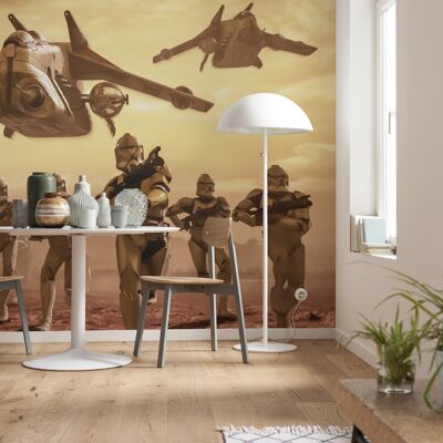 Papel pintado fotográfico no tejido - Star Wars Classic Clone Trooper - Tamaño 400 x 260 cm