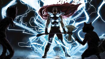 Papier peint photo intissé - Thor God of Thunder - format 500 x 280 cm 2