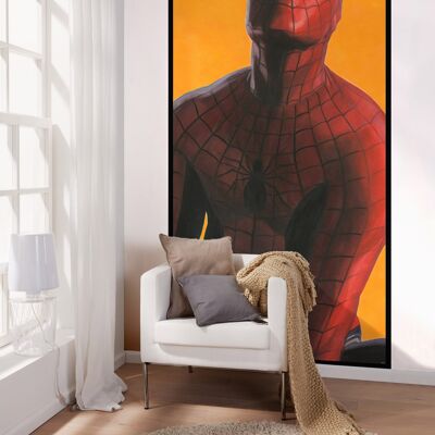 Papel pintado fotográfico no tejido - Cómic de Spider-Man - tamaño 100 x 250 cm