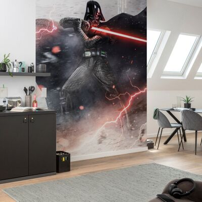 Papel pintado fotográfico no tejido - Star Wars Vader Dark Forces - tamaño 200 x 280 cm