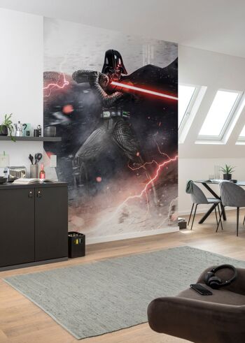 Papier peint photo intissé - Star Wars Vader Dark Forces - format 200 x 280 cm 1