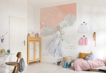 Papier peint photo intissé - Frozen Winter Magic - format 200 x 280 cm 1