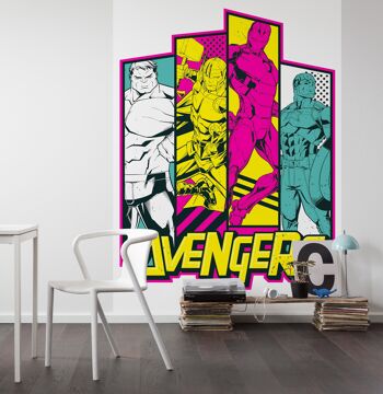 Papier peint photo intissé - Avengers Flash - format 200 x 280 cm 1