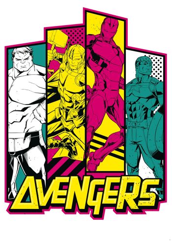 Papier peint photo intissé - Avengers Flash - format 200 x 280 cm 2