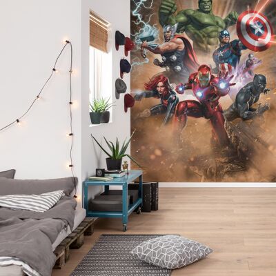 Papel pintado fotográfico no tejido - Avengers Superpower - tamaño 200 x 280 cm
