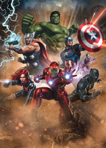 Papier peint photo intissé - Avengers Superpower - format 200 x 280 cm 2