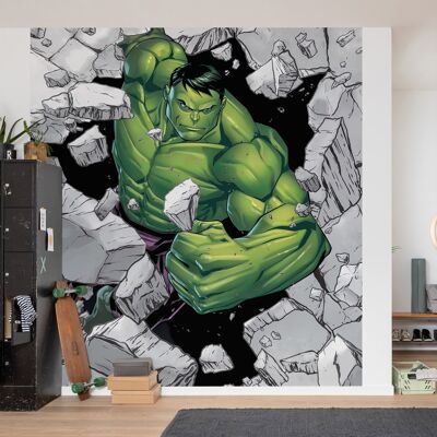 Carta da parati fotografica in tessuto non tessuto - Hulk Breaker - dimensioni 250 x 280 cm